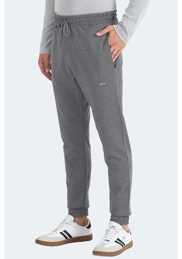Slazenger Manas Erkek Koyu Gri Eşofman Altı Koyu Gri