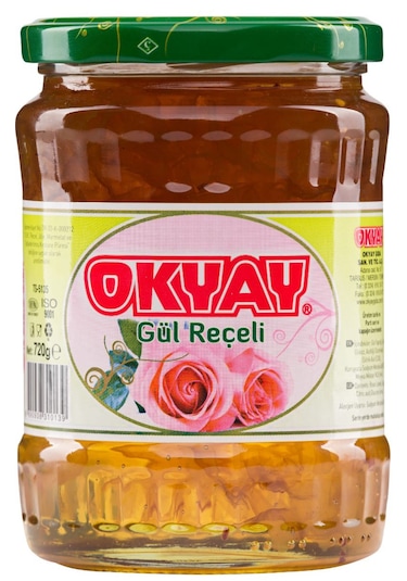 Okyay Kavanoz Gül Reçeli 720 G