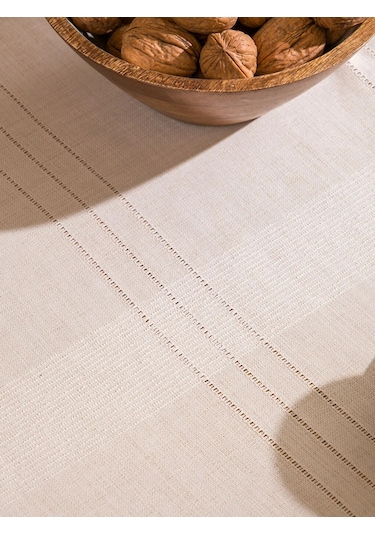 Bej Basic Runner 45x150 Cm