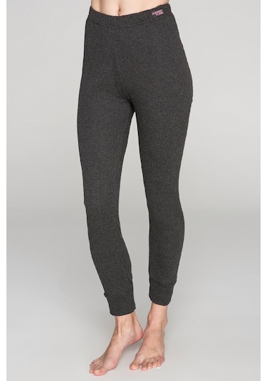 Thermoform Soft Unisex Termal Alt İçlik  Antrasit Koyu Gri