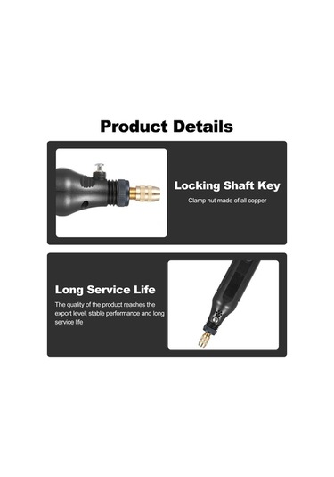 Pazly Kırmızı/siyah Abs Döner Alet Seti - 2000mah Pil, 5000-15000 Rpm, 36/197 Parça