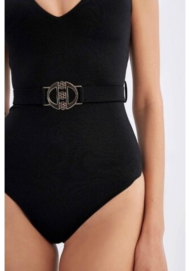 DeFacto x Declara V Yaka Mayo C5758AX24HSBK81 Siyah DeFacto x Declara V Yaka Mayo C5758AX24HSBK81 Siyah