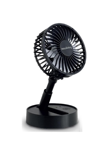 Yingfu Şarjlı Katlanır Vantilatör - 3v Siyah, Yükseklik Ve Açılı Ayar