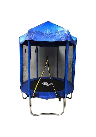 Hepitop Çatı ve File Korumalı Şapkalı Trambolin 183 CM