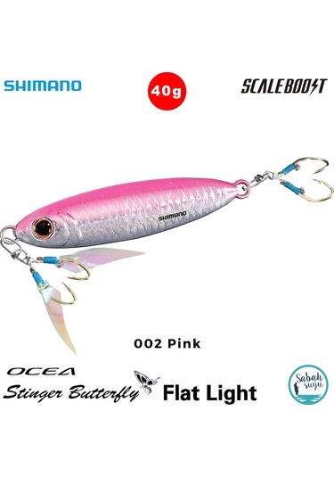 Shimano Stinger Butterfly Flat Light Jig 40gr 66mm 002 Pink