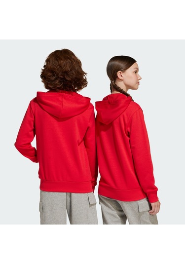 Adidas Je1389 J Bl Ft Hd 280 Çocuk Sweatshirt Kırmızı