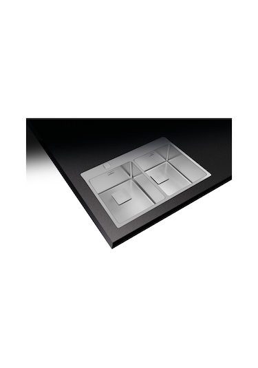 Teka Forlinea Rs15 2B 740 (Auto) Çift Hazneli Tezgahüstü/Tezgahasıfır (Flush) Paslanmaz Çelik Eviye - 115030011