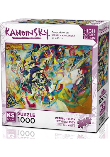 Ks Games 1000 Parça Composition Vıı Puzzle - Wassily Kandinsky