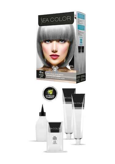 Sea Color 0.01 Saç Boyası Füme Gri 2 x 100 ML
