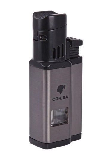 Cohiba Ccm0436g 3 Jet Torch Puro Çakmağı Gri