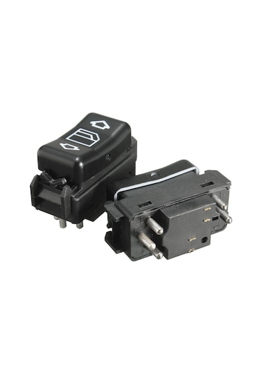 2 Adet Mercedes W124 Cam Açma Kapama Anahtarı 6pin