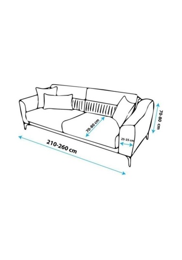 3 Kişilik Pamuklu Koltuk Kanepe Örtüsü Strech Bordo