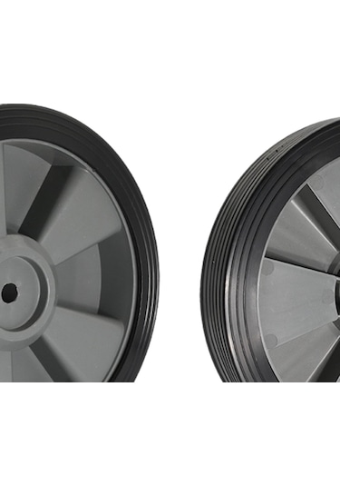 Suntek 2 Adet Izgara Tekerleği Tekeri Tekerlek El Arabası