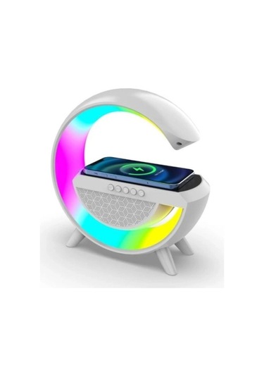 Dodes Kablosuz Şarj Standlı Rgb Hoparlör