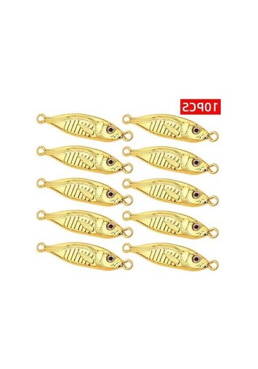 Tongxida 10 Adet Balikilik Cazibesi Set Yem Japonya Metal Jig 7g-80g Balikçilik G 7g-0.24oz