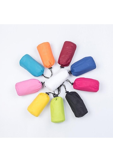 Yeşil Erkek Kadın Günlük Ceketler Rüzgar Geçirmez Ultra Hafif Yağmur Geçirmez Rüzgarlık Üst Yeşil