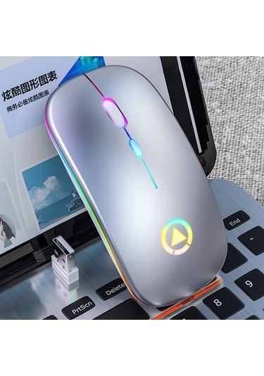 Flybuy Cbtx Kablosuz Optik Mouse, Şarj Edilebilir Led Işıklı -