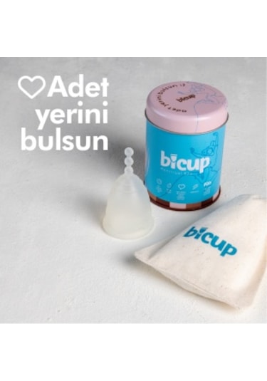 Bicup Regl Kabı Medium + Saklama Kesesi + Sterilizasyon Kutusu