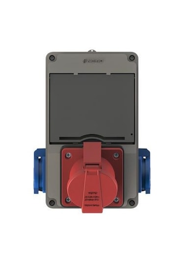 Ne-ad Kombinasyon Kutusu 5x16a 1 Adet Ön+1x16a 2 Adet Yan 5027