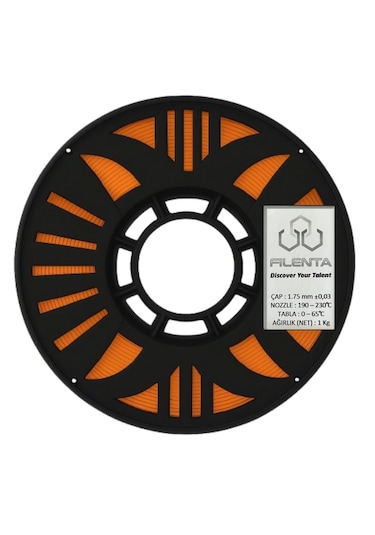 Turuncu Pla Premium Filament 1.75mm 1kg 1.75mm