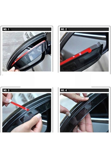 Saab 9-3 Çamurluk Venti / Ayna Rüzgarlığı Pianoblack