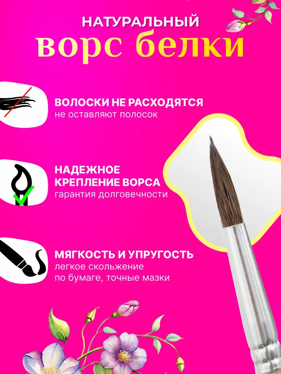 Kitso Resim Fırçaları Sanat Seti 6 Parça 327387049