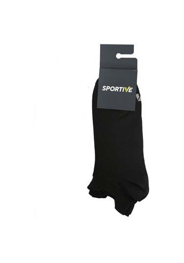 Spt Unisex Siyah İkili Antrenman Çorabı 25yuc004-syh 1738487 Siyah
