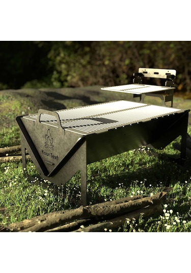 Kamp Ayısı Grillogy Barbekü: Çantalı Katlanabilir Izgara Mangal