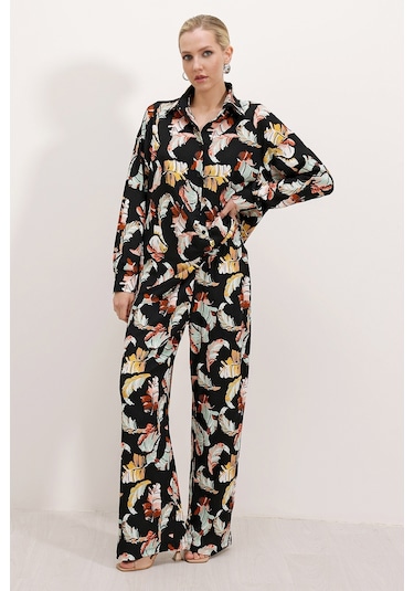 Örme İkili Takım - Siyah 001