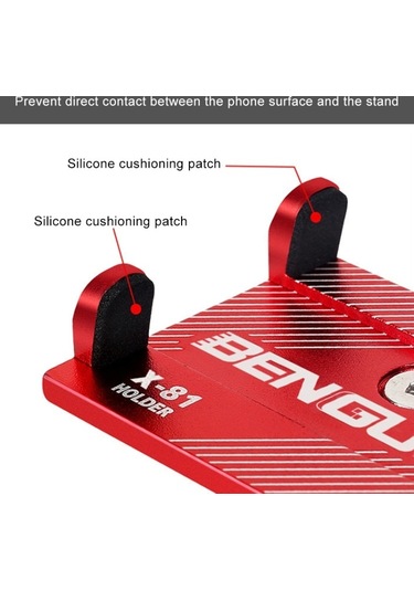 Motosiklet Gidon Alüminyum Alaşımlı Telefon Braketi 001