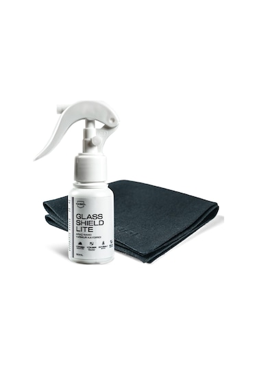 Nasiol-SET 23-Glasshield Lite Nano Yağmur Kaydırıcı ve Pamuk Uygulama Bezi Seti