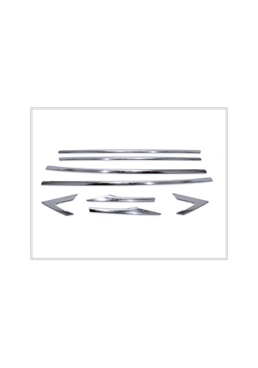 Honda Cıvıc Fc5 Krom Cam Çıtası 8 Prç 2016 Üzeri Paslanmaz Çelik