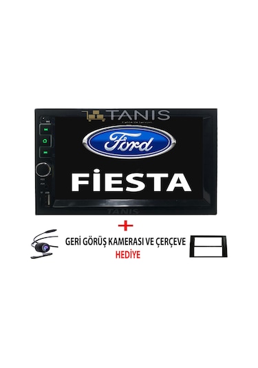Ford Fiesta Double Teyp Multimedya Bt-Usb Dokunmatik Ekranlı