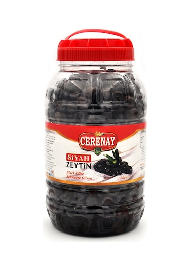 Az Tuzlu Gemlik Yağlı Sele Sofralık Siyah Zeytin 291-320 Kalibre 2 KG