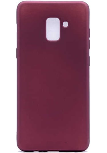 Samsung Galaxy Uyumlu A8 Plus 2018 Kılıf Soft Mat Premier Case