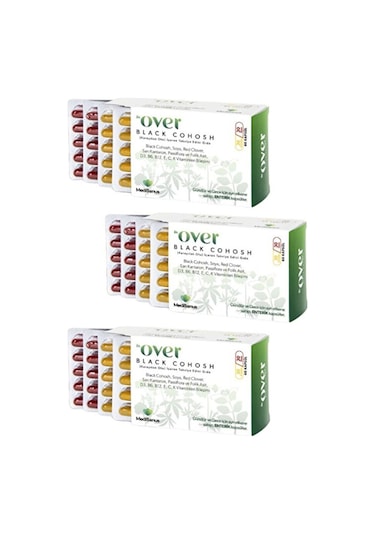 Dr. Over Black Cohosh Takviye Edici Gıda 3 x 60 Kapsül