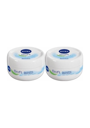 Nivea Soft Nemlendirici Bakım Kremi 2 x 100 ML
