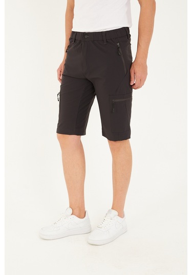 Camp Scoutland Camp715 Outdoor Tactical Su İticili Yazlık Erkek Taktik Şort Antrasit