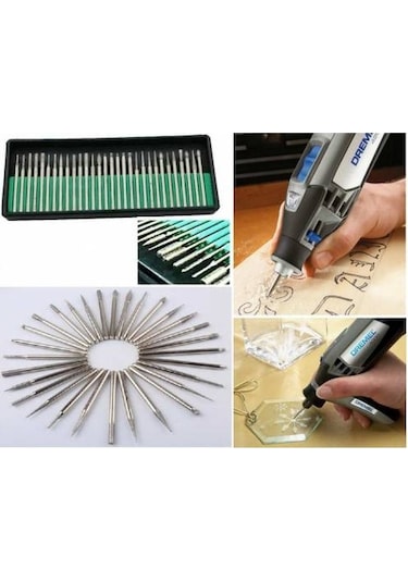 Freze Uç 30 Parça Ahşap Cam Seramik Oyma Düzeltme Gravür Işlemi