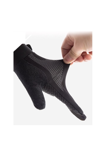 Orta Mevsim Kaydırmaz Akıllı Parmak Uçlu Motosiklet Eldiven L Boy