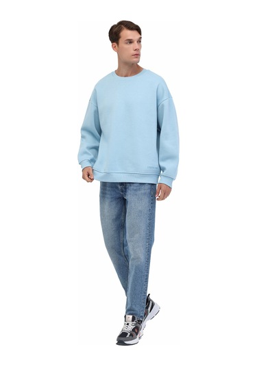 Lumberjack Mb Ros 16hs108 5pr Mavi Erkek Sweatshirt Mavi