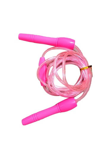 Ayarlanabilir Işıklı Atlama İpi Yetişkinler Ve Çocuklar İçin Pembe Işıklı Atlama İpi