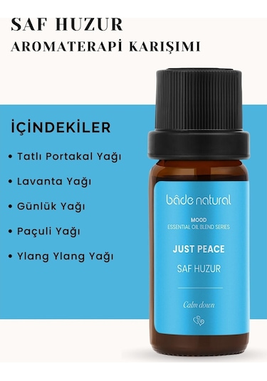 Bade Natural Saf Huzur Aromaterapi Karışımı 10 ML