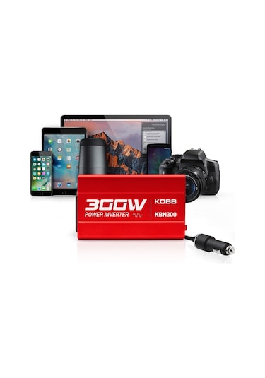 KOBB KBN300 12V/220V 300Watt Modifiye Sinüs Dönüştürücü İnvertör
