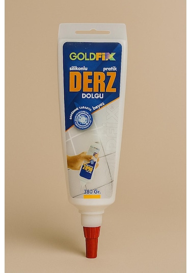 Silikonlu Hazır Derz Dolgu Tüp Beyaz 380 Gr 1