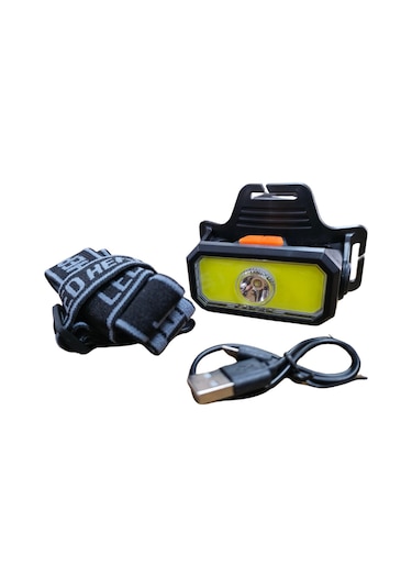 Gold Orion Kafa Feneri Led Şarjlı Or-5102 Siyah