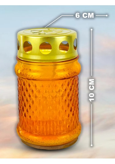 Memoria Mezarlık İçin Mumlu Söndürülmeyen 2'li Lamba 166742128