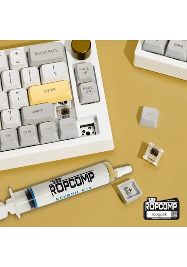 Ropcomp Keyboil Mekanik Klavye Tuş Yay Yağı K10 Mekanik Klavye Tuş Bakım Yağı