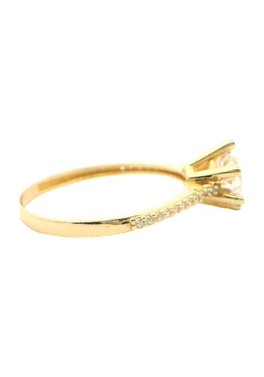 Cigold Tektaş Yüzük 14 Ayar Altın 1.62 Gr Oa-c11501029198 Renkli