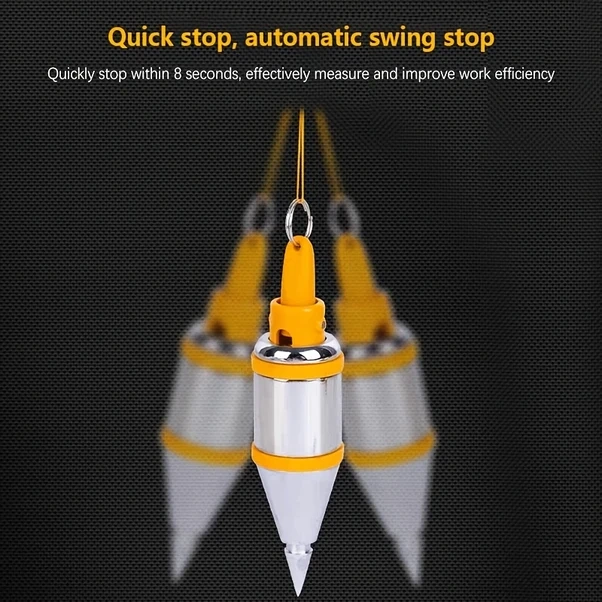 Willowhaven 6 Metre Manyetik Çekül Çekül İpi İnşaat Marangoz Manyetik Taban